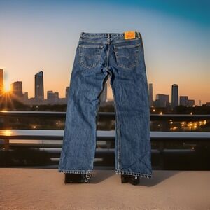 Levi's 505 Regular Fit Denim Jeans Mens Tag Size 36x30